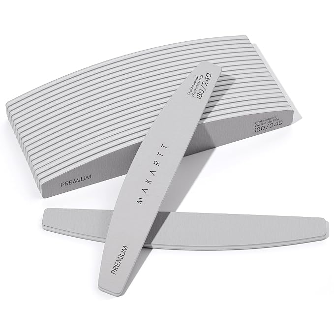 Makartt Nail Files: 180/240 Grit Emery Boards - Image 9