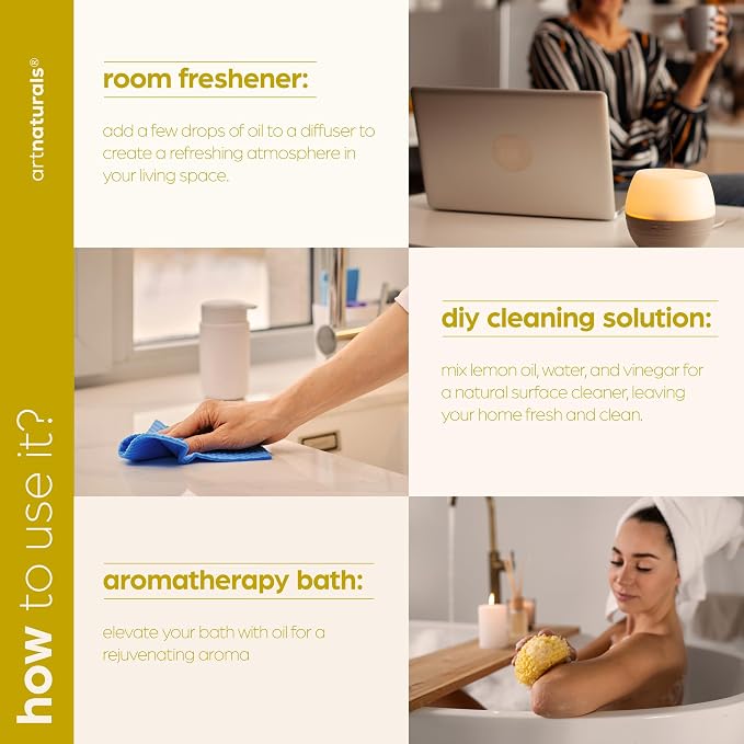 artnaturals Lemon Essential Oil - Image 6