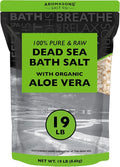 Aromasong 19 lbs RAW Dead Sea Salt by Aromasong