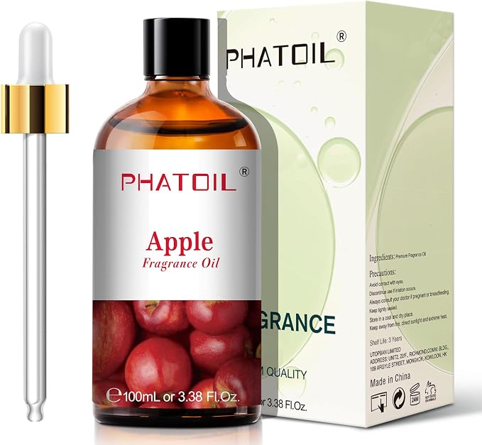 PHATOIL 3.38FL.OZ Apple Fragrance Oils - Image 2