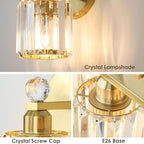 1-Light Gold Bathroom Light Fixtures, Modern Bathroom Vanity Lights Fixture - Image 3