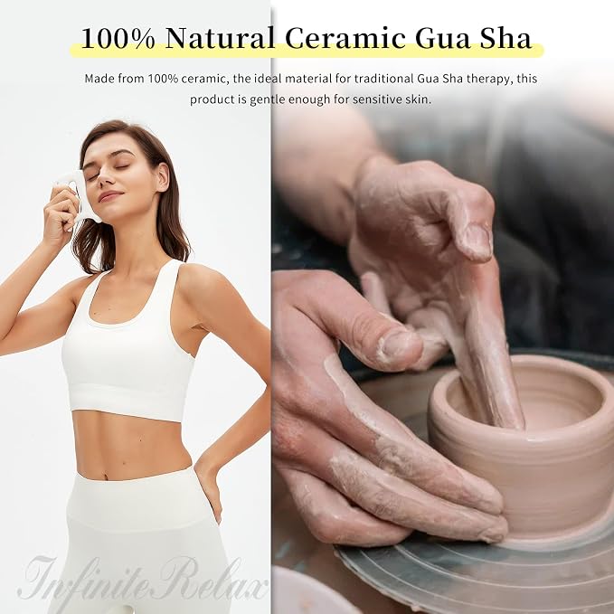 Advanced Ceramic Gua Sha Tool, Body gua sha tool - Image 7