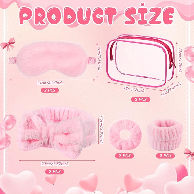 Hoteam 10 Pcs Spa Party Supplies Gift - Image 2