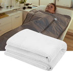Juexica 1 Pack 70" x 30" Sauna Blanket Insert Towel Cotton Soft Waffle by Juexica