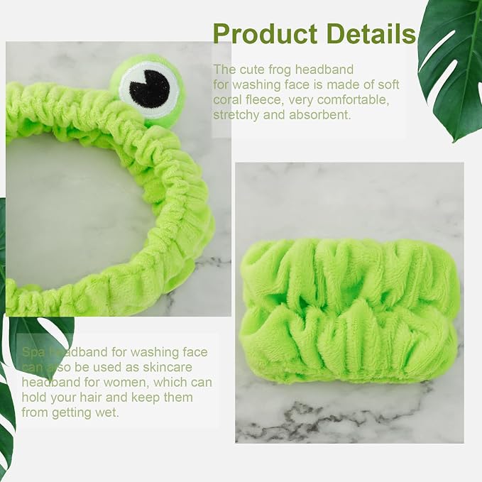 Skincare Headband Frog - Image 2