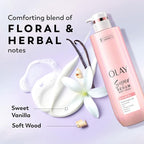 Olay Super Serum Body Wash for Normal Skin, 24hr Long Lasting Hydration - Image 4