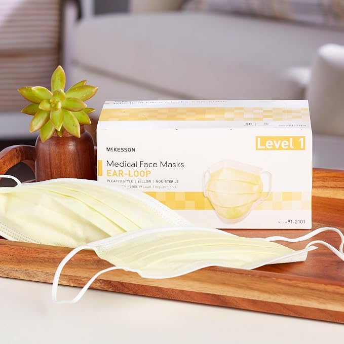 McKesson Procedure Mask Pleated 91-2101 - Image 5