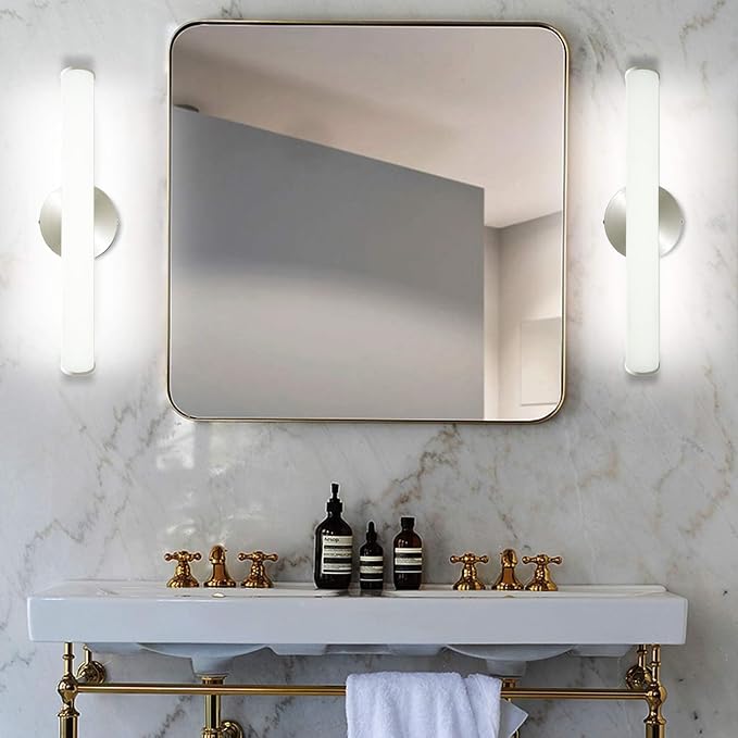 OOWOLF LED Vanity Light, 12W 17.3in Bathroom Vanity Lamp 1200LM Bathroom - Image 4