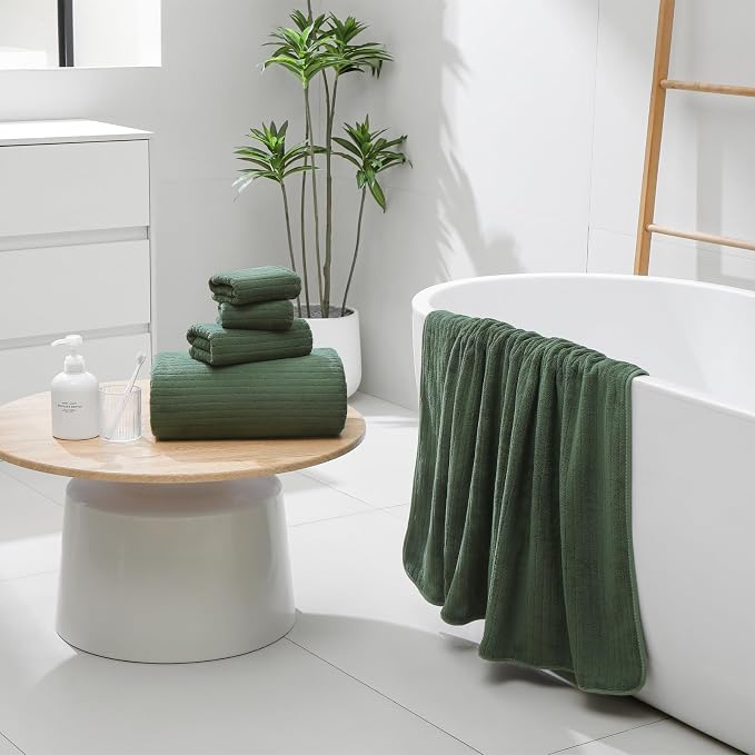 YTYC 39x78 Bath Sheets Extra Large Bath Towels Set - Image 2