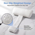 Hot Tub Pillow for Outdoor Bathtub（2-Pack）, Non-Slip Universal Spa Headrest - Image 5