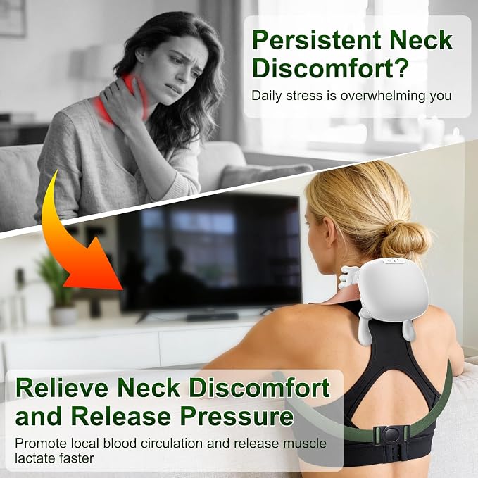 Nooydio Neck Massager, Neck and Back Massager - Image 5