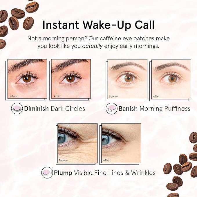grace & stella Caffeine Under Eye Patches - Image 3
