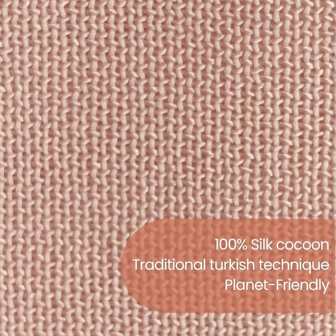 Turkish Silk Exfoliating Glove – Hammam Kese Mitt - Image 7