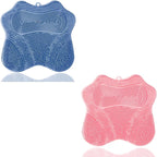 Shower Foot Scrubber, Shower Foot and Back Scrubber by EASKITE