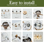 Piepooye Vintage Bathroom Lights Fixtures Gold Vanity Light - Image 6
