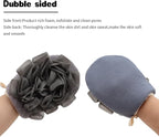 3 Pack Bath Loofah Body Sponge Brushes Loofah Exfoliating Glove Bath Shower - Image 6