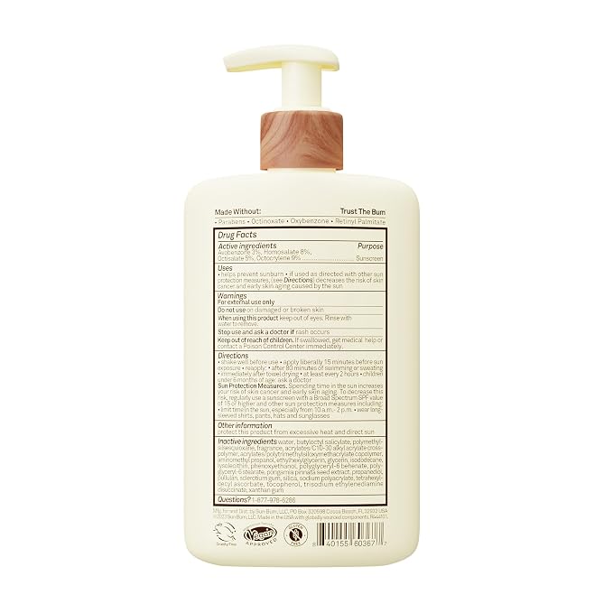 Sun Bum Daily SPF 50 Sunscreen Body Lotion - Image 9
