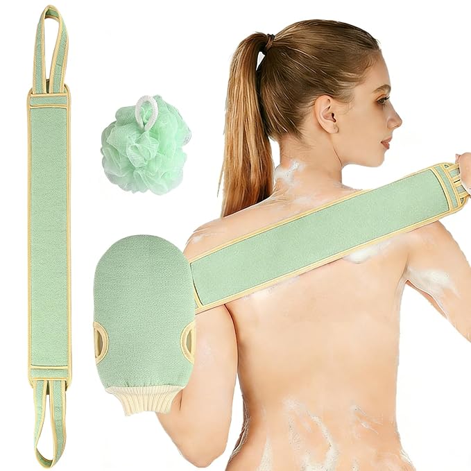 Exfoliating Glove and Back Scrubber by RIKKUSE