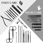 MINKINH Manicure Set Professional Nail Clipper Kit-26 Pieces Stainless Steel - Image 2