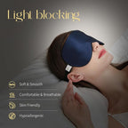 ZIMASILK 2 Pack 100% Natural Silk Sleep Mask, Adjustable Super-Smooth Soft Eye - Image 2