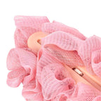 Back Scrubber for Shower, Loofah Long Handle Bath Body Brush, Soft Nylon Mesh - Image 4