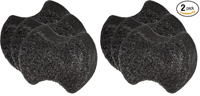 Spongables Pedi Scrub Foot Exfoliating 20+ Wash Sponge, Sweet Sangria by Spongeables
