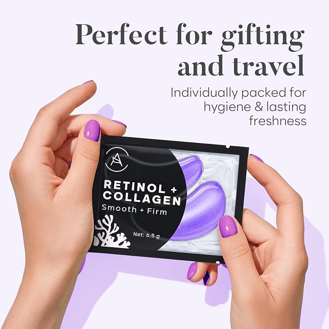 AURAE Retinol & Collagen Under Eye Patches - Image 7