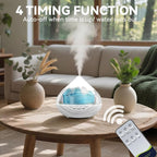 500ML Essential Oil Diffuser, Large Aromatherapy Diffuser - Image 5