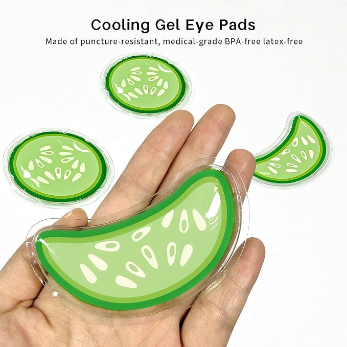 ZNÖCUETÖD Reusable Gel Eye Pads - Image 5