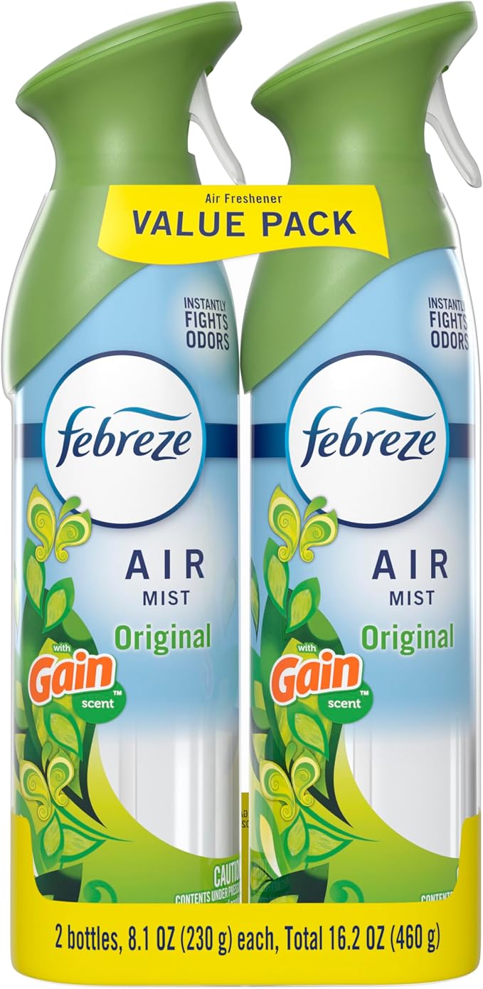 Febreze Air Mist, Air Freshener Spray, Odor Fighting Room Spray, Deodorizer - Image 10