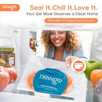 NEWGO Cooling Eye Mask for Puffy Eyes, Cold Eye Mask Eye Ice Pack for After - Image 5