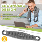 UNCN Long Wide Heating Pad for Neck and Shoulders Back 33x5.9 Microwavable - Image 4