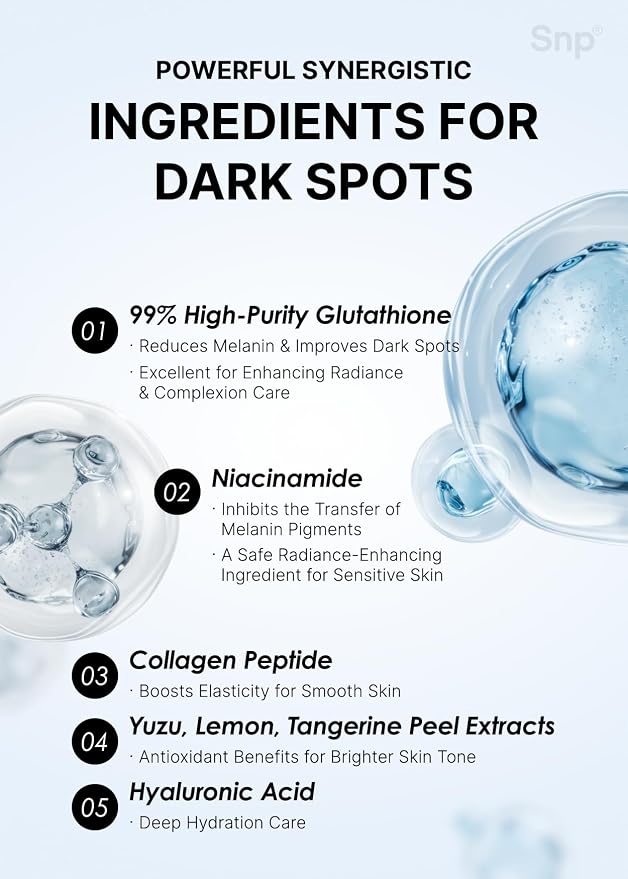 SNP 99% Glutathione + Niacinamide B3 Eye Patch | Nourishing Under Eye Patches - Image 6