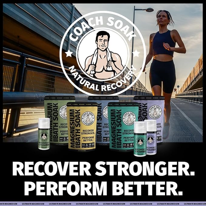 Coach Soak Recovery Bath Soak & Magnesium Cream - Image 8