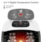 Foot Spa Bath Massager with Heat Bubbles and Vibration Massage and Jets - Image 2