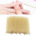 100 pieces disposable cuticle pusher, cuticle pusher remover cleaner - Image 7