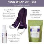 Victoria's Lavender Neck Wrap Gift Set - Image 2