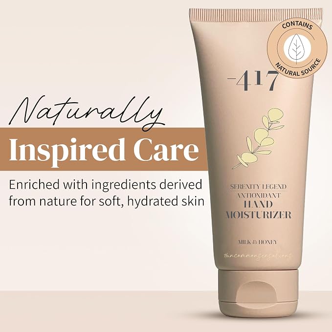-417 Minus Milk & Honey Hand Moisturizer: Nourishing Anti-Oxidant Rich - Image 2