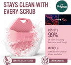 Sud Scrub® Antimicrobial Silicone Body Scrubber, Exfoliating Body Brush - Image 2