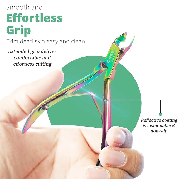 Professional Cuticle Trimmer Nail Cuticle Cutter Stainless Steel Cuticle Nippers - Image 6