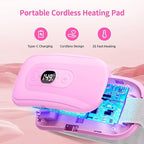 Portable Heating Pad Period Cramps: 2 Timer 6 Heat Levels 6 Vibration Modes - Image 5