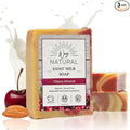 Goat Milk Soap Bar, Cherry Almond by WayNatural