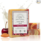 Goat Milk Soap Bar, Cherry Almond by WayNatural