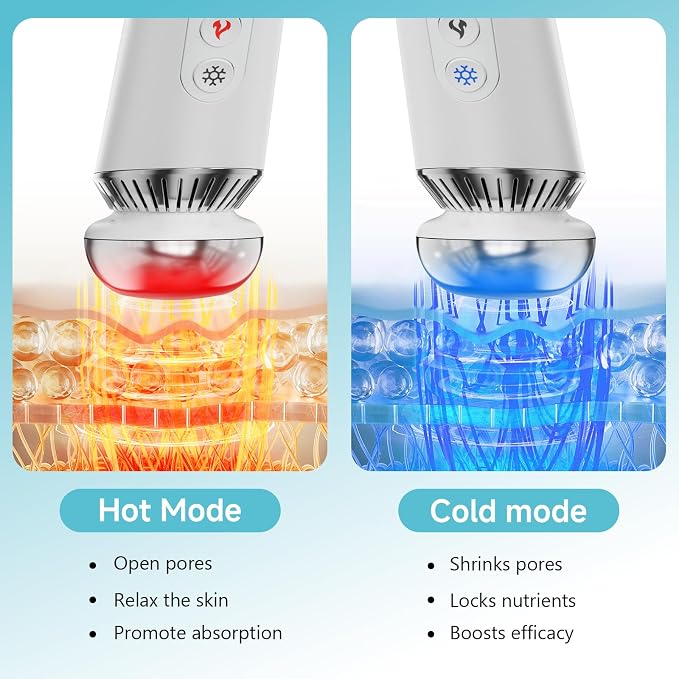 Depuffing Wand for Face & Eyes – 2-in-1 Cold and Heat Facial Therapy - Image 2