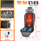 Shiatsu Back Massager with Heat, Massage Chair Pad - Image 7