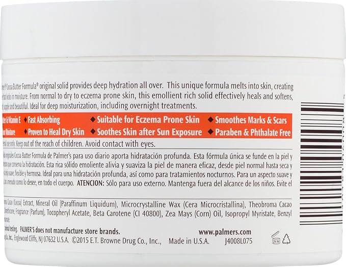 Palmer’s Cocoa Butter Formula Daily Skin Therapy, Solid Formula, 7.25 Ounces - Image 15