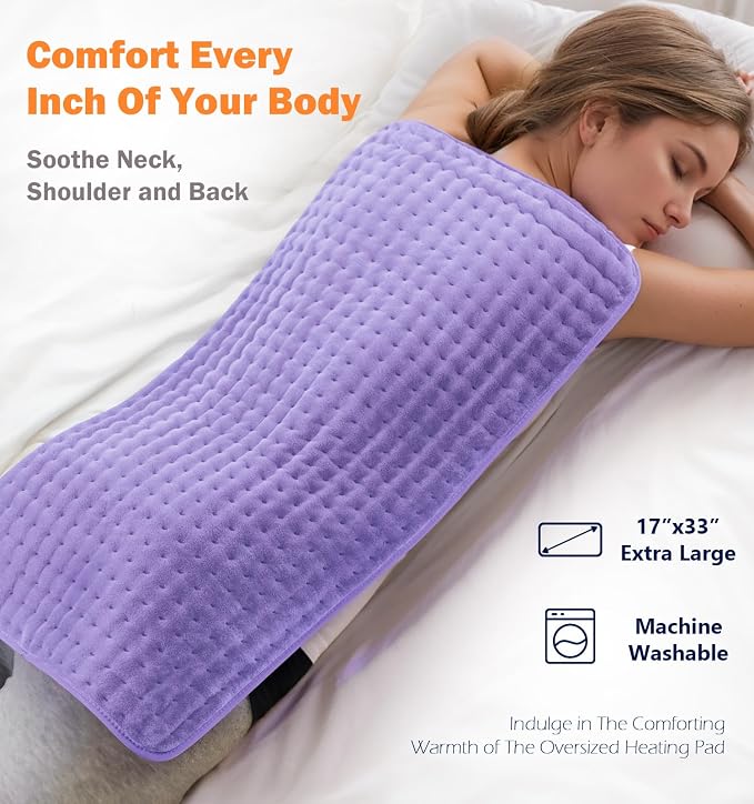 Heated Pad for Back/Neck/Shoulder Pain Relief - Image 4
