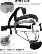 Dinictis Softball Face Mask, Lightweight, Comfortable, - Image 3