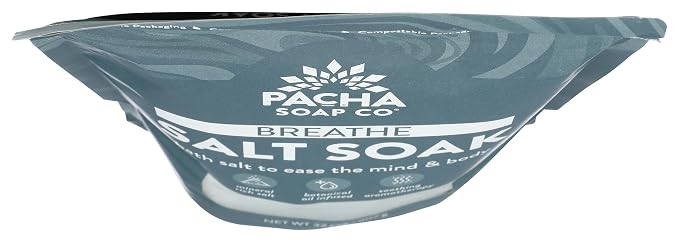 PACHA SOAP Breathe Salt Soak, 32 OZ - Image 3
