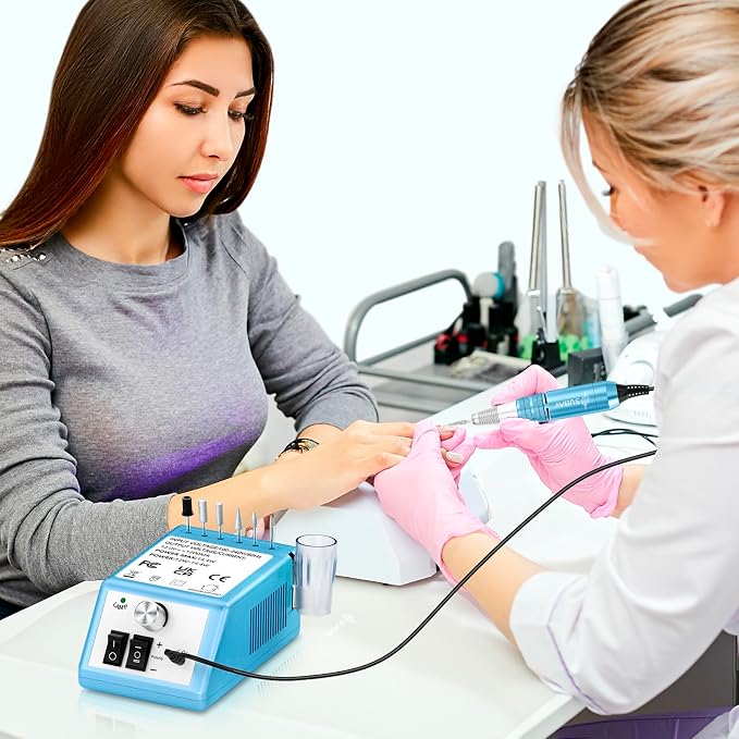 Subay 30000RPM Nail Drill Professional Electric File Acrylic Nails Kit - Image 8